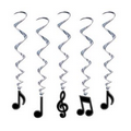Musical Notes Whirls